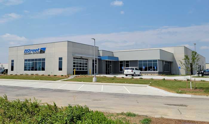 B Street North Lincoln, NE Location