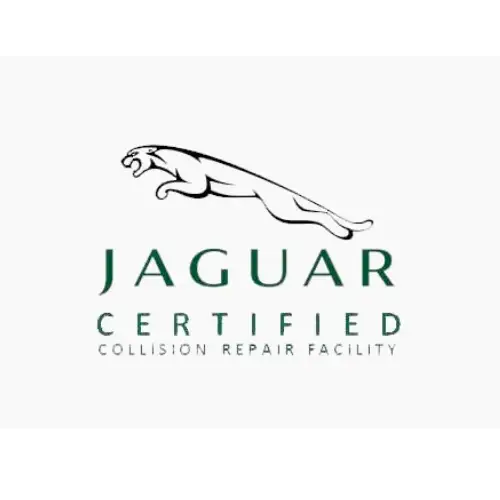 jaguar certified collision repair logo