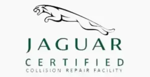 jaguar certified collision repair logo