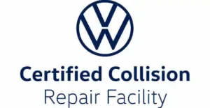 vw certified collision repair logo