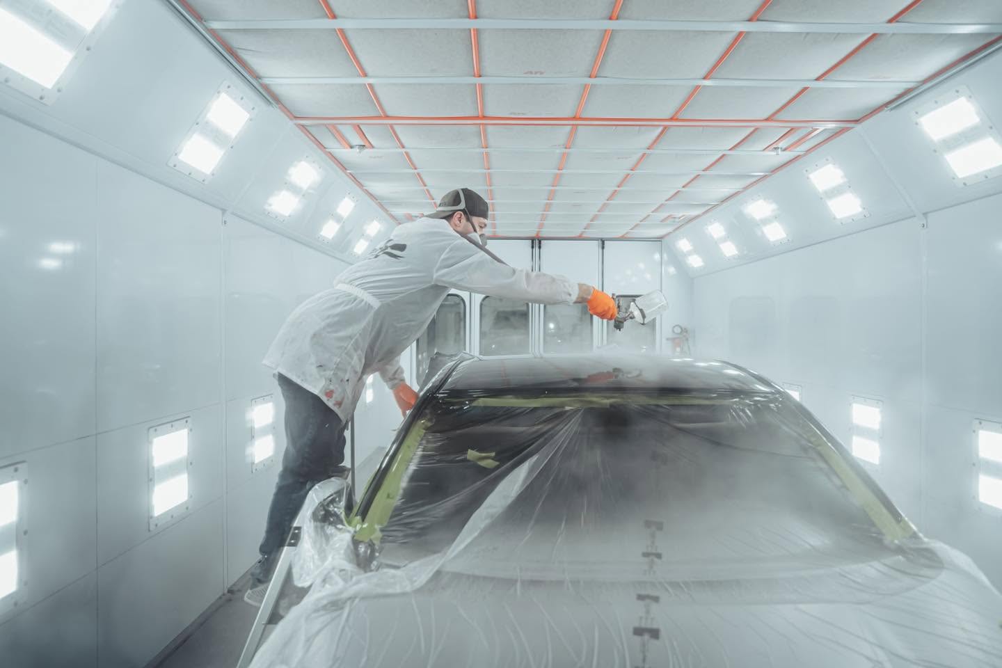 Auto paint repair color match at B Street Collision Center
