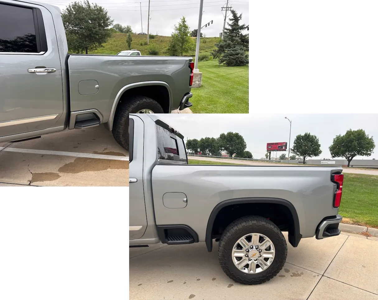 paint matching fender flares